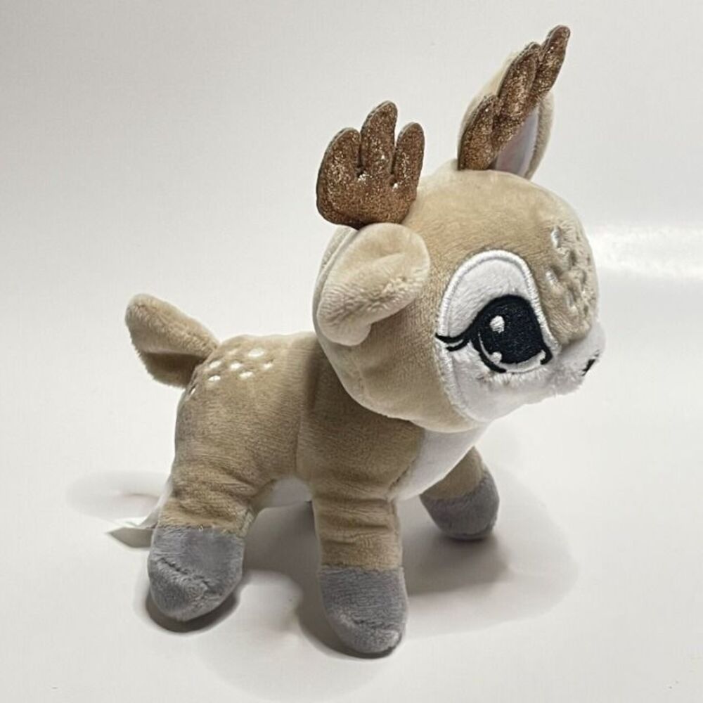 Justice Willow Deer Fawn Plush Stuffed Animal Par Tween 6” Soft Toy - Picture 2 of 4